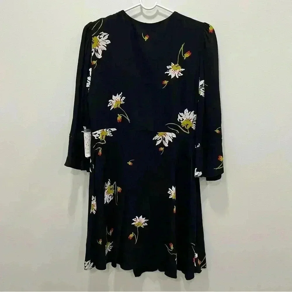 Free People Time On‎ My Side Crepe Mini Dress size s